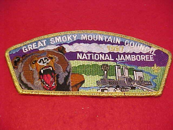 1997 NJ JSP, GREAT SMOKY MOUNTAIN C., GMY BDR., 178 X 78 MM