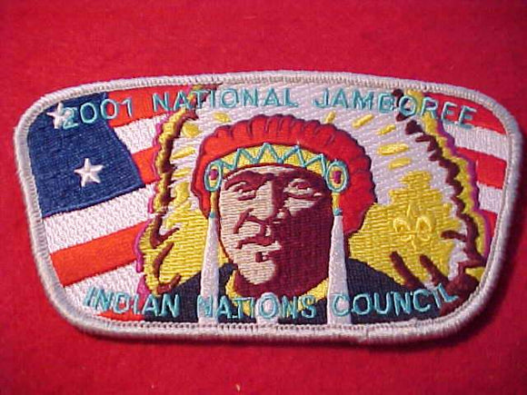 2001 NJ JSP, INDIAN NATIONS C., LT. GRAY BDR.