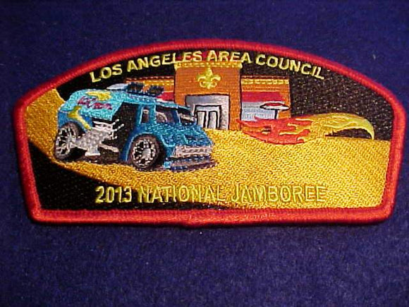 2013 NJ JSP, LOS ANGELES AREA C., RED BDR.