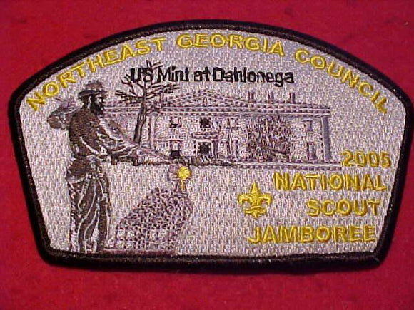 2005 NJ JSP, NORHTEAST GEORGIA C., US MINT AT DAHLONEGA, BLACK BDR.
