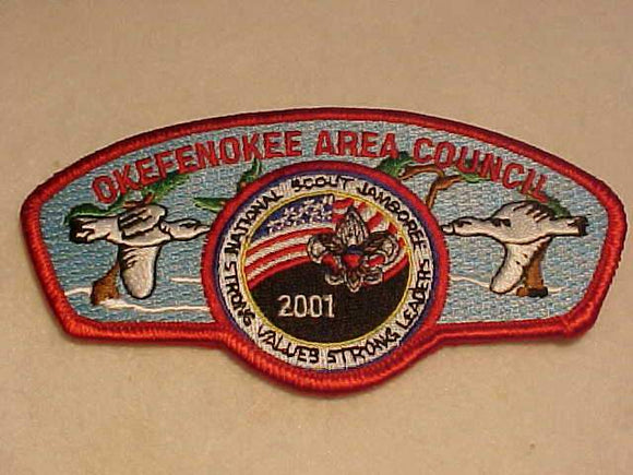 2001 NJ JSP, OKEFENOKEE AREA C, RED BDR
