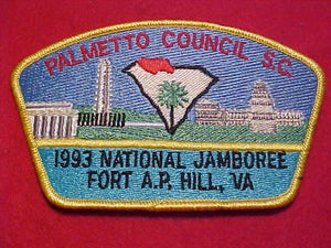 1993 NJ JSP, PALMETTO C., YELLOW BDR.