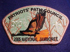 2005 NJ JSP, PATRIOTS' PATH C., BEIGE BDR.
