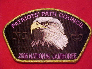 2005 NJ JSP, PATRIOTS' PATH C., GMY BDR.