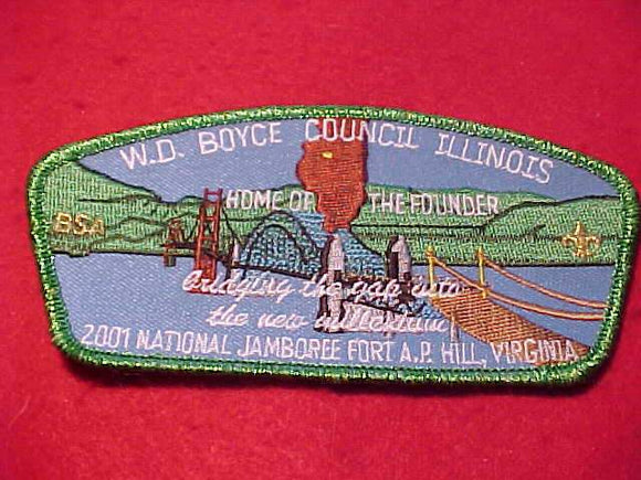 2001 NJ JSP, W. D. BOYCE C., ILLINOIS, BRIDGING THE GAP INTO THE NEW MILLENIUM