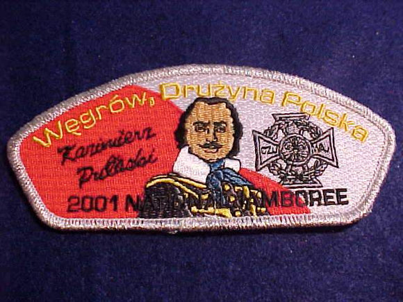 2001 NJ JSP, WEGROW DRUZYNA POLSKA, SMY BDR.