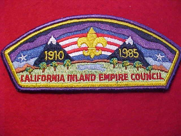 1985 JSP, CALIFORNIA INLAND EMPIRE C.