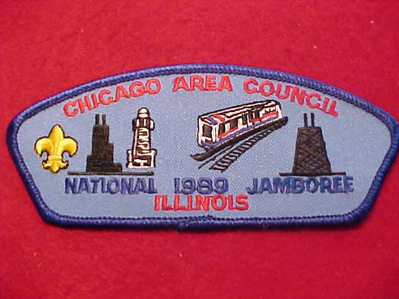 1989 JSP, CHICAGO AREA C., ILLINOIS, BLUE BDR.