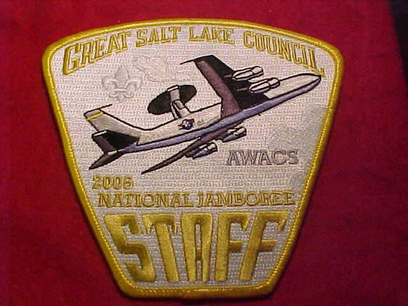 2005 GREAT SALT LAKE C., AWACS, STAFF, YELLOW BDR.
