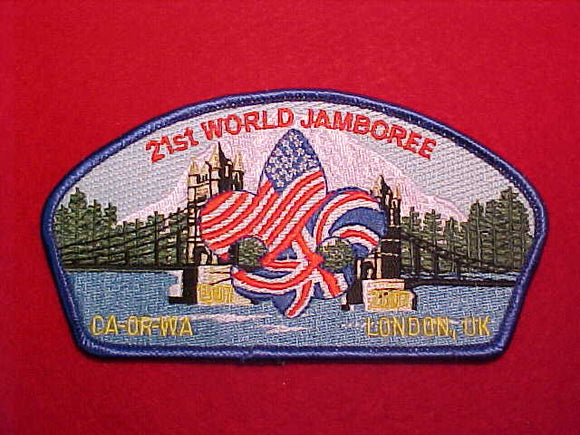 2007 WORLD JAMBOREE, WESTERN REGION CA-OR-WA CONTINGENT
