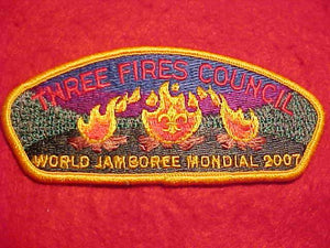 2007 WJ, THREE FIRES C.