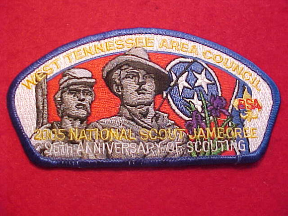 2005 NJ, WEST TENNESSEE AREA COUNCIL, 95TH ANNIV. OF SCOUTING