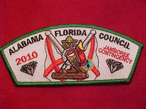 2010 NJ, ALABAMA FLORIDA COUNCIL, JAMBOREE CONTIGENCY