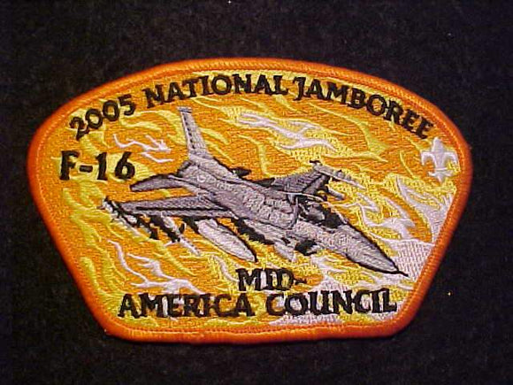 2005 NJ, MID-AMERICA C., F-16 JET