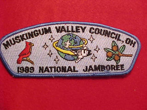 1989 NJ, MUSKINGHAM VALLEY C., FULLY EMBROIDERED