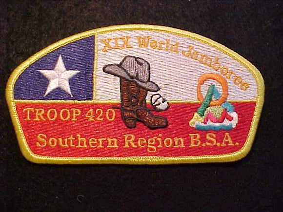 1999 WJ, SOUTHERN REGION, TROOP 420