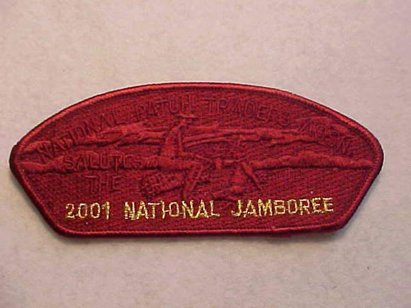 2001 NJ, NATIONAL PATCH TRADERS ASSN., BURGANDY GHOST