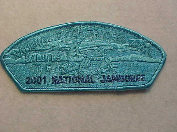 2001 NJ, NATIONAL PATCH TRADERS ASSN., TEAL GHOST
