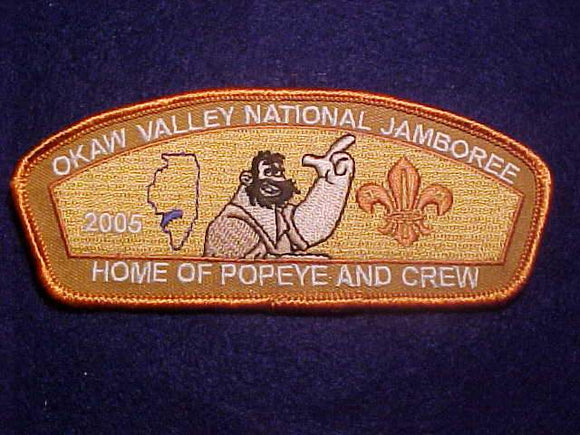 2005 NJ, OKAW VALLEY C., HOME OF POPEYE AND CREW