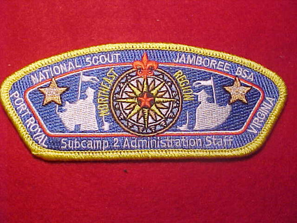 2010 NJ, NORTHEAST REGION, SUBCAMP 2 ADMINISTRATION STAFF