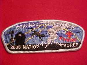 2005 NJ, CORONADO AREA COUNCIL PATCH