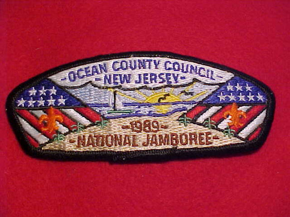 1989 NJ, OCEAN COUNTY COUNCIL PATCH