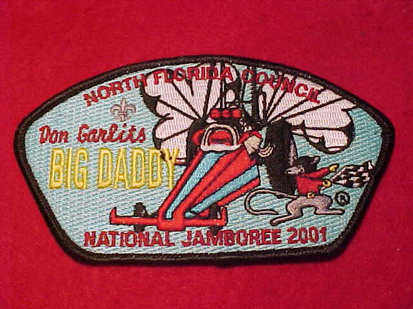 2001 NJ, NORTH FLORIDA COUNCIL, DON GARLITS BIG DADDY DRAG RACER