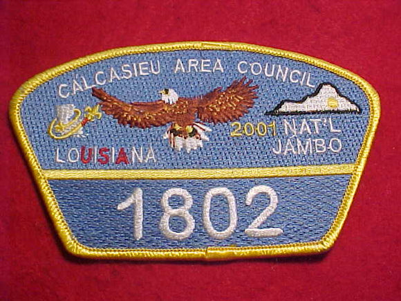 2001 NJ, CALCASIEU AREA COUNCIL, TROOP 1802