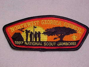 JSP, 1997 NORTHWEST GEORGIA, BLACK BORDER