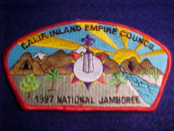 1997 JSP, CALIF. INLAND EMPIRE C., RED BDR.
