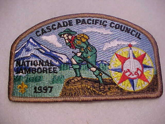 1997 JSP, CASCADE PACIFIC C., LT. BROWN BDR.