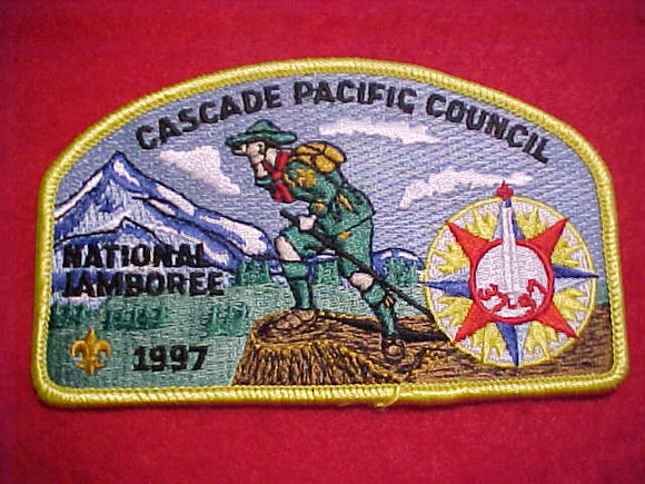 1997 JSP, CASCADE PACIFIC C., BRIGHT YELLOW BDR.