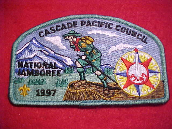 1997 JSP, CASCADE PACIFIC C., LT. GREEN BDR.