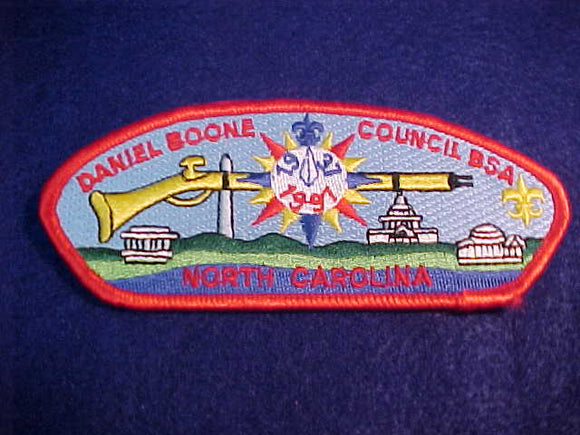 1997 JSP, DANIEL BOONE C., NORTH CAROLINA, RED BDR.