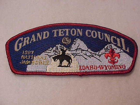 1997 JSP, GRAND TETON C., IDAHO-WYOMING, MAROON BDR.