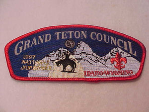 1997 JSP, GRAND TETON C., IDAHO-WYOMING, RED BDR.