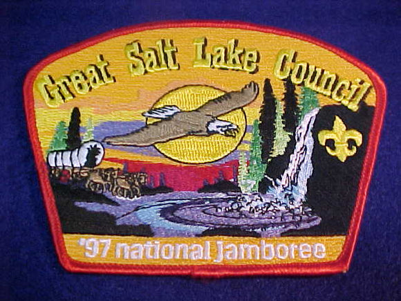 1997 JSP, GREAT SALT LAKE C., RED BDR.