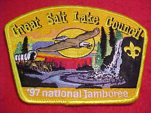1997 JSP, GREAT SALT LAKE C., YELLOW BDR.