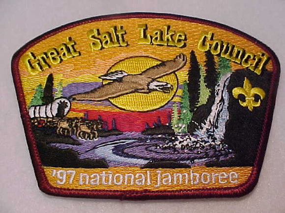 1997 JSP, GREAT SALT LAKE C., MAROON BDR.