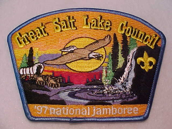 1997 JSP, GREAT SALT LAKE C., MED. BLUE BDR.