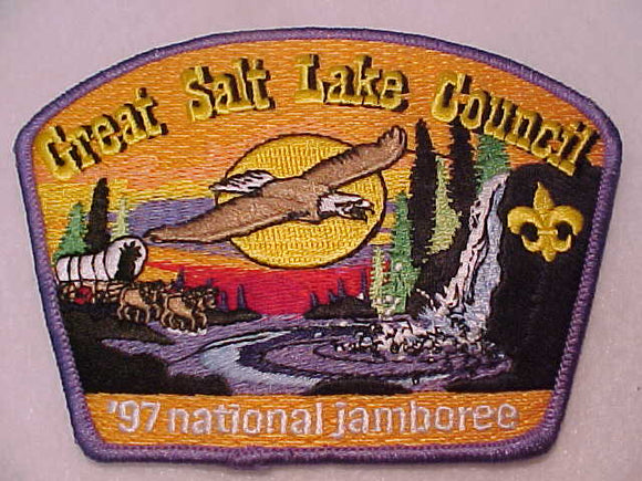 1997 JSP, GREAT SALT LAKE C., PURPLE BDR.