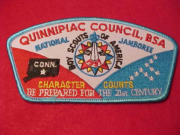 1997 JSP, QUINNIPIAC C., CONN., LT. BLUE BDR.