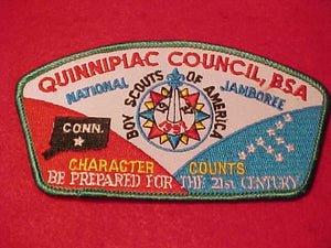 1997 JSP, QUINNIPIAC C., CONN., GREEN BDR.