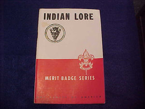 Indian Lore, Red/White, copyright 1942, 2/1945 printing