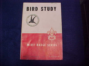 Bird Study, Type 5B, copyright 1938, August 1951 printing, good cond.