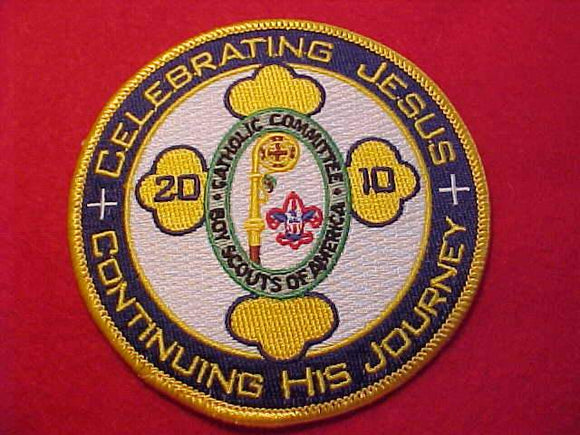 BSA PATCH, 2010 CATHOLIC  COMMITTEE