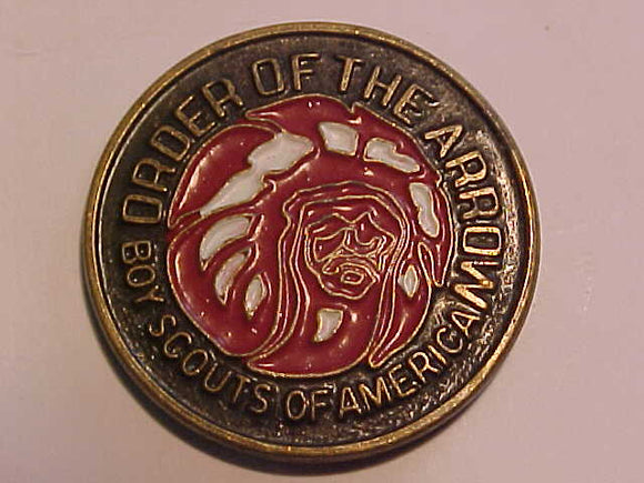 OA PIN, 1980'S MGM INDIAN LOGO