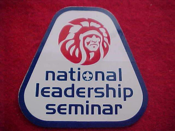 OA STICKER, 1980'S, NATIONAL LEADERSHIP SEMINAR
