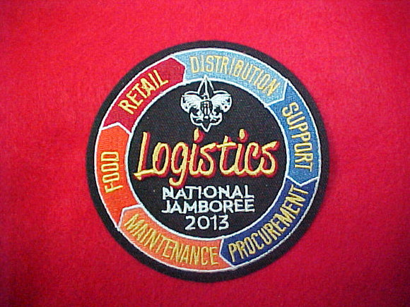 2013 Logistics Staff Patch