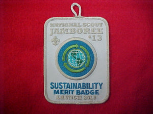 2013 Sustainability Merit Badge Launch Patch